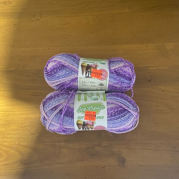 New Yarn 23 skeins - varying weights & fiber. Acrylic, wool & cotton. - Picture 6 of 6